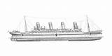 Coloring Titanic Pages Colouring Britannic Google Hu Color Search sketch template