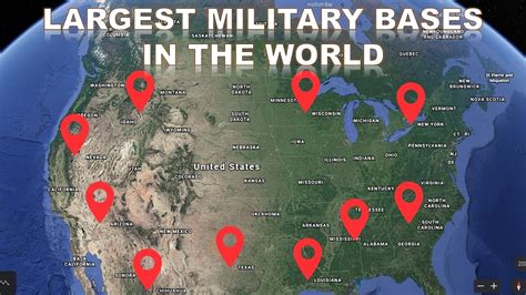 largest  military bases