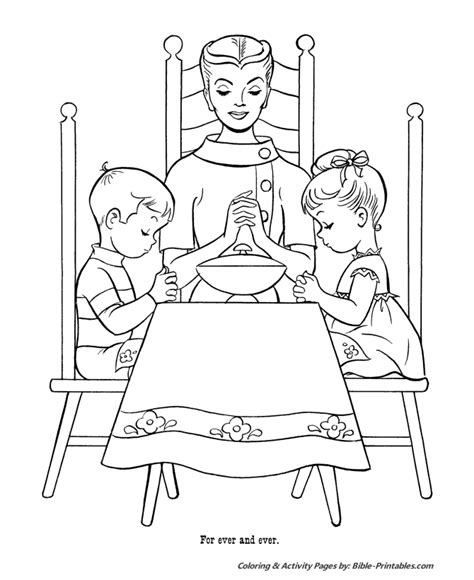 lords prayer coloring pages p bible printables
