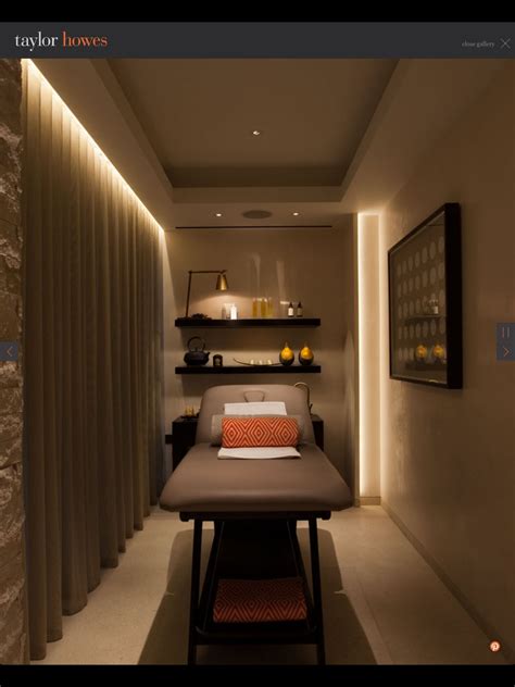 taylor howes design spa room decor massage room design massage room