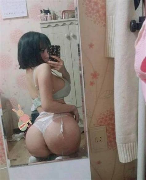 big booty hot mirror selfshot girls
