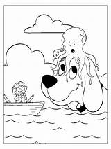 Coloring Clifford Pages Print Popular sketch template