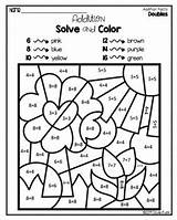Solve Color Addition Worksheets Coloring Earth Preview sketch template
