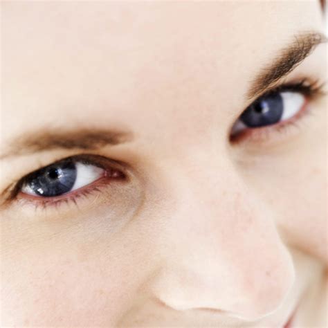 womans eyes  nose wellness  mind
