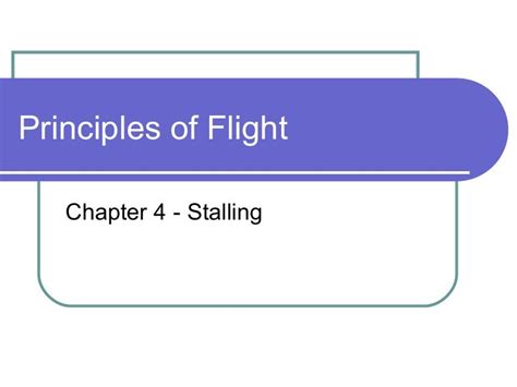 principles  flightchapter