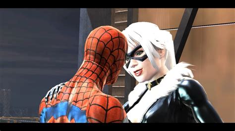 Spiderman Vs Black Cat And Kiss Felicia Hardi Spider Man Web