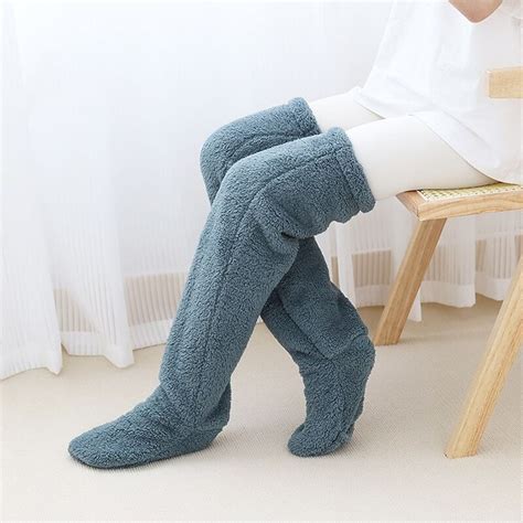 Thicker Warm Fuzzy Socks Ts For Women Fluffy Athletic Plush Slipper