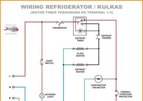 defrost timer wiring diagram schematic  wiring diagram images   finder