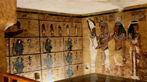 Inside Replica Tutankhamun Tomb Near Valley Of The Kings Bbc News