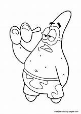 Patrick Pages Star Coloring Spongebob Sketch Print Funny Maatjes Getcolorings Colorin Paintingvalley sketch template