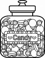 Candy Coloring Sweets Pages Sweet Chocolate Bar Color Print Treats Colouring Drawing Printable Kids Treat Getcolorings Template Food Clipartmag Getdrawings sketch template