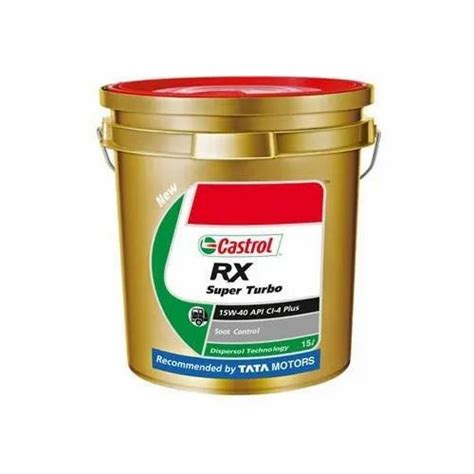 castrol rx super turbo ci engine oil packaging type bucket