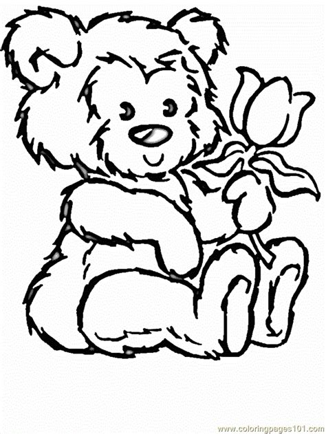 coloring pages flowers  animals cartoons flowers  animals