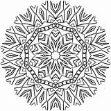 Mandala Coloring Pages Printable Adults Adult Abstract Complex Designs Color Kids Print Mandalas Getcolorings Floral Bestcoloringpagesforkids sketch template