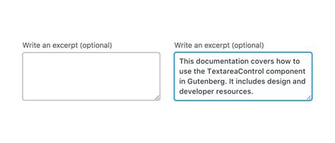 textareacontrol block editor handbook wordpress developer resources