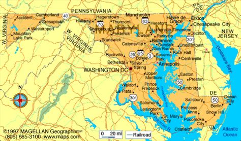 maryland state facts history