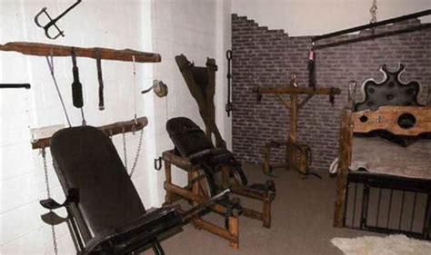 pictured the sordid sex dungeon where gang imprisoned man