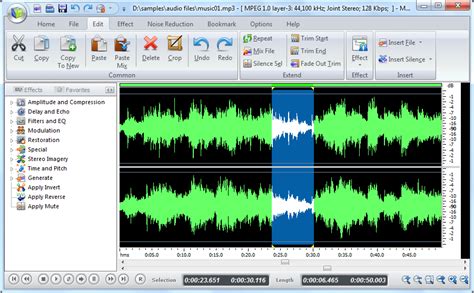 mp audio editor edit promote audio files