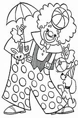 Coloring Pages Clown Carnival Circus Animal Color Popcorn Colouring Coloriage Dessin Happy Pennywise Adults Playing Gratuit Food Imprimer Colorier Getdrawings sketch template