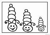Coloring Caterpillar Pages Cute Views Butterfly sketch template
