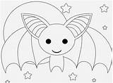 Bat Outline Coloring Pages Kids Cute Color Printable Ball Drawing Drawings Comments Print Getcolorings Getdrawings Coloringhome Popular sketch template