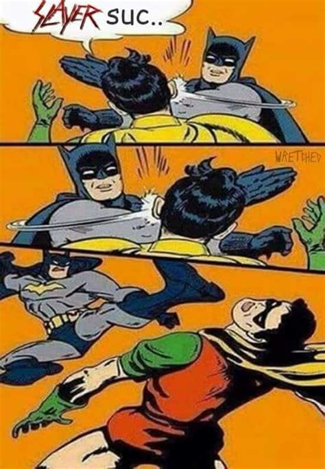 Batman Slapping Robin Batman And Robin Chemistry Puns The Fairly
