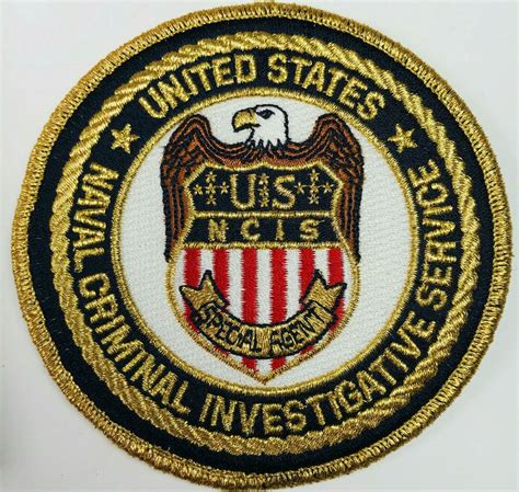 naval criminal investigative service ncis patch naval police patches
