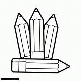 Crayon Clipart Coloring Pages Pencils Marker Crayons Para Colorear Colored Color Colores Caja Clip Cliparts Markers Colouring School Buscar Con sketch template