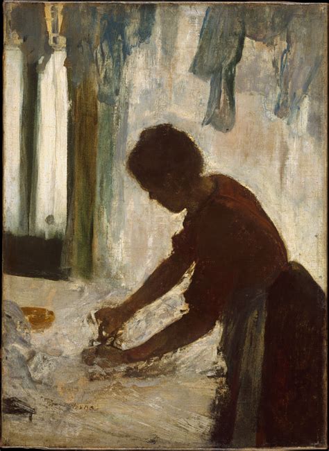 Edgar Degas A Woman Ironing The Metropolitan Museum Of Art