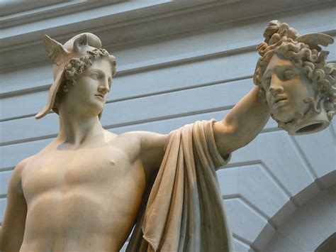 Perseus And Medusa By Canova Illustration Ancient