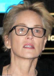 Sharon Stone Betrays Her Roots As She Walks With Arm
