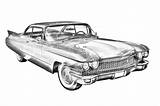 Cadillac Webber Keith 1959 sketch template
