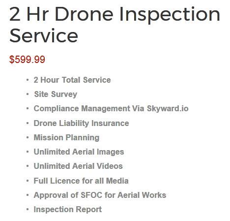 drone aerial inspections aitechs