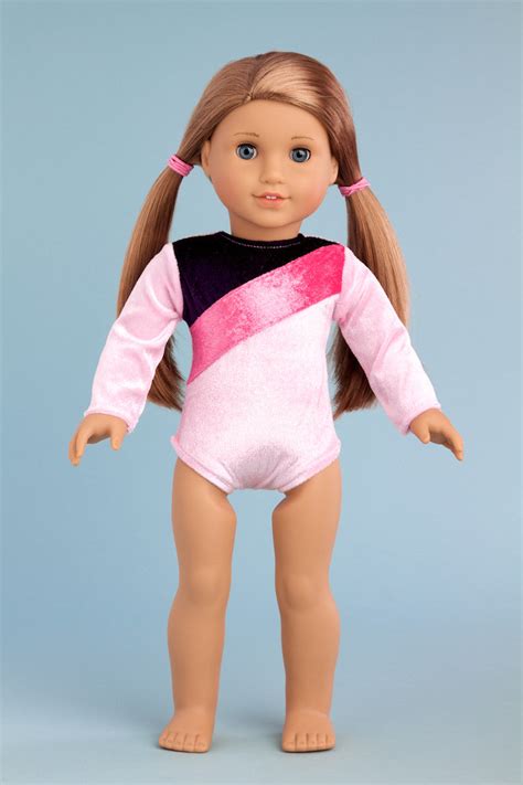 little gymnast clothes for 18 inch american girl doll leotard