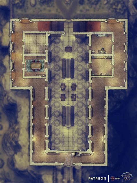 homebrew map   delvers guild library map room  ptolus