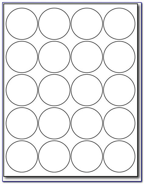 avery circle labels   template printable templates