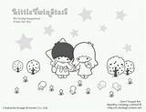 Twin Stars Pages Little Coloring Visit Star Copic sketch template