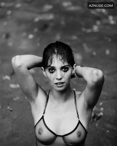 maya hawke in a see through bra in a photoshoot by kat