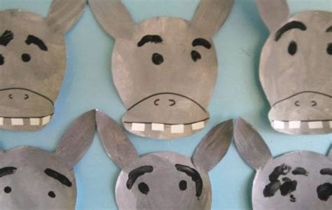donkey craft idea projects   preschool kindergarten