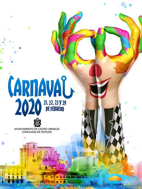 murciano ganador del concurso de carteles de carnaval  de castro urdiales