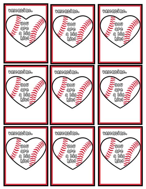 images   printable sports valentine cards  printable