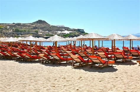 The Top Beaches In Mykonos At A Glance Mykonos Information
