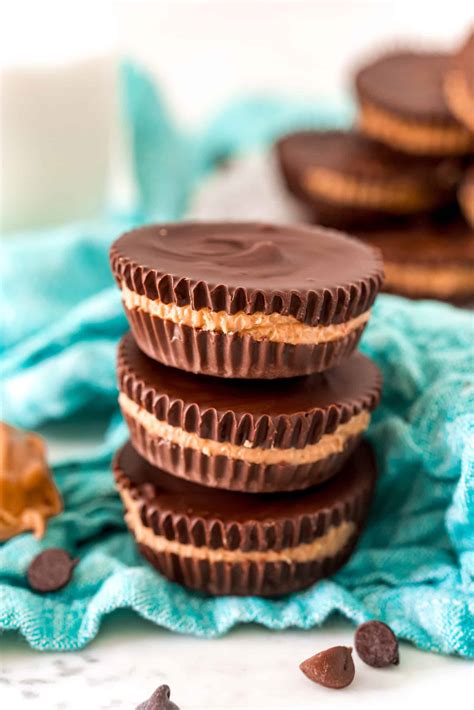 homemade peanut butter cups recipe shugary sweets