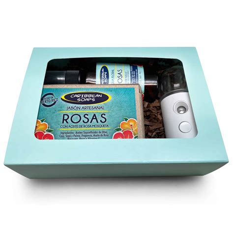rose gift set caribbean soaps