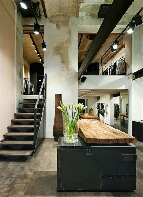 industrial style interior architecture design home house styles
