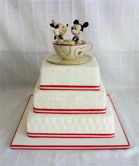 mickey mouse wedding cakecentralcom