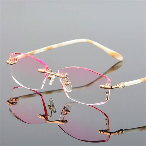 Luxury Reading Glasses Women High Clear Lenses Female Hyperopia