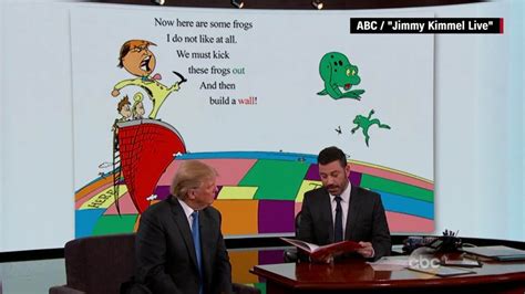 kimmel writes  trump childrens book called winners arent losers