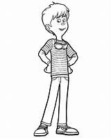 Lorax Coloring Pages Ted Character Ler Arguing Once Wiggins sketch template