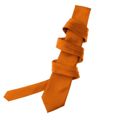 solid orange ties classic   width wholesale prices  minimums
